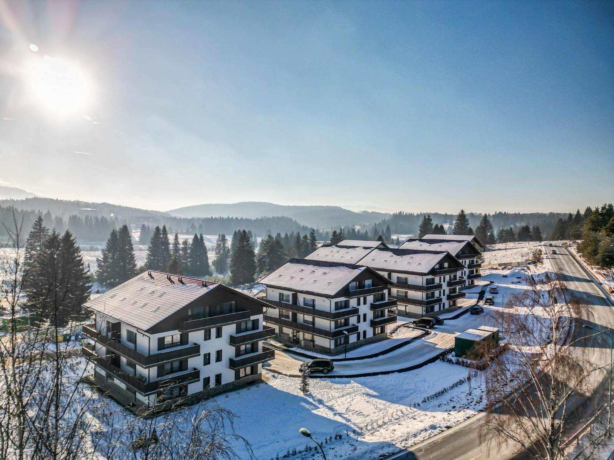 Albert Residence Aparthotel Grand Chalet With Free Spa Access To Alpin Resort Poiana Brasov Exterior photo